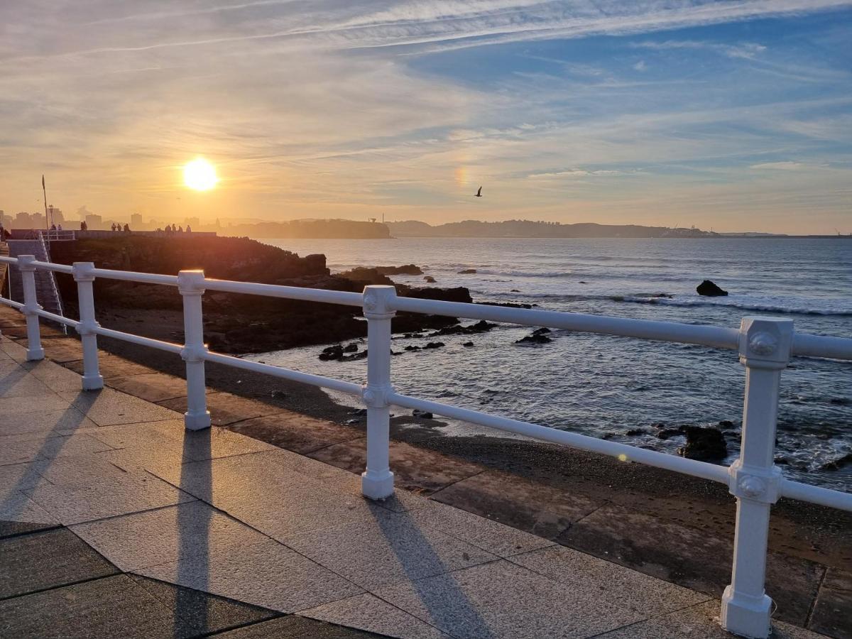 158A Triplex Rinconin Con Piscina Villa Gijón Exteriör bild
