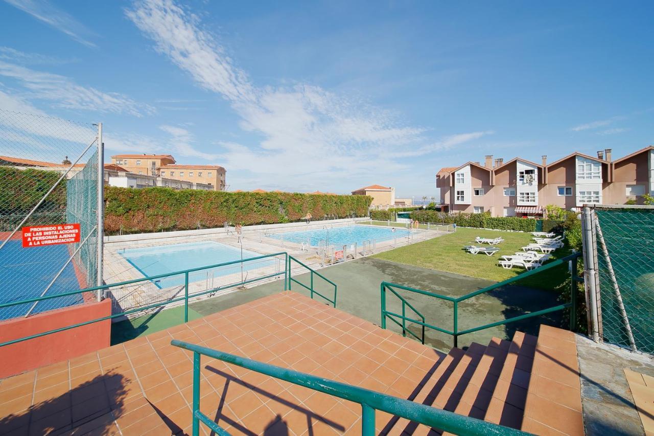 158A Triplex Rinconin Con Piscina Villa Gijón Exteriör bild