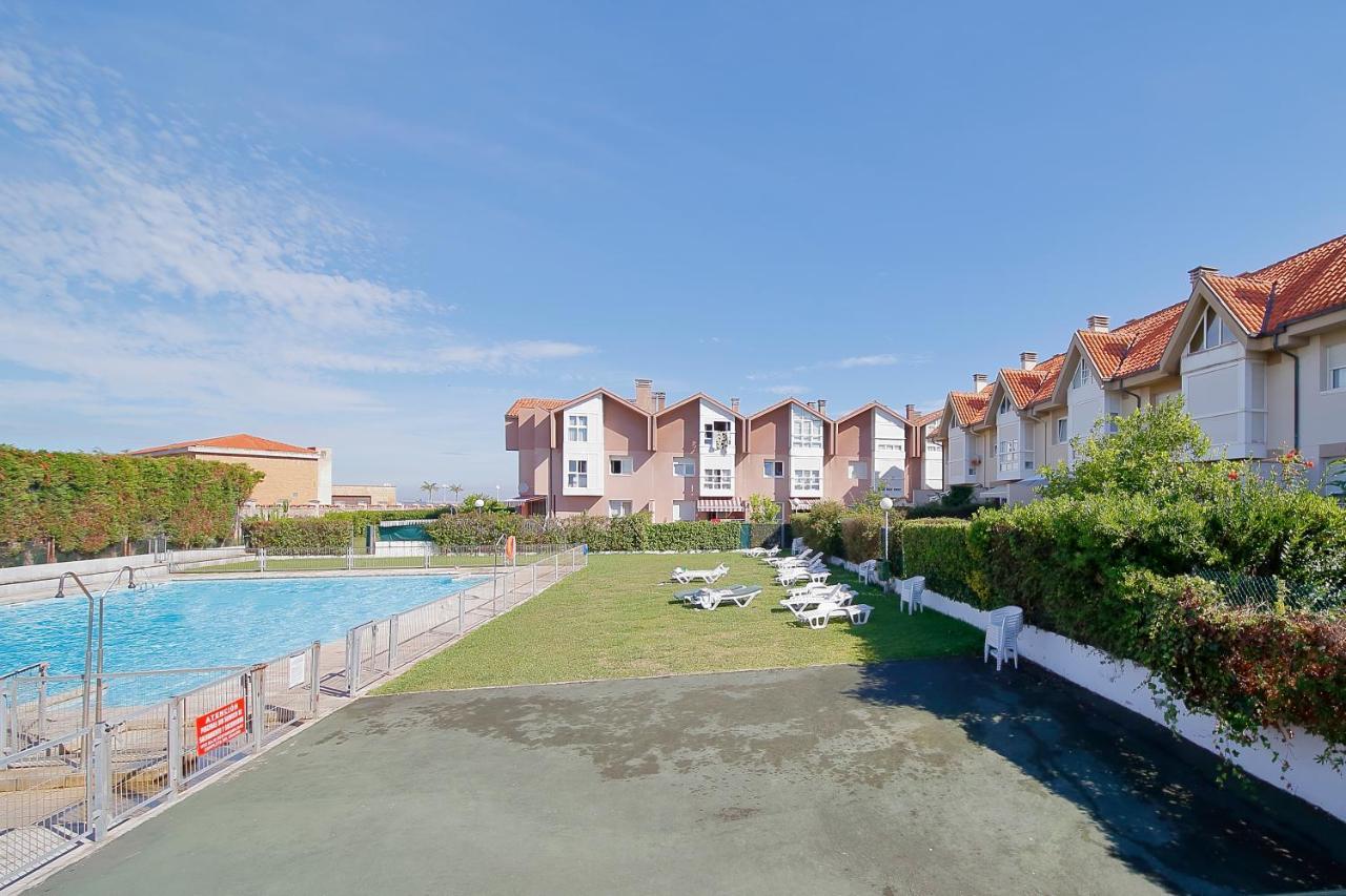 158A Triplex Rinconin Con Piscina Villa Gijón Exteriör bild